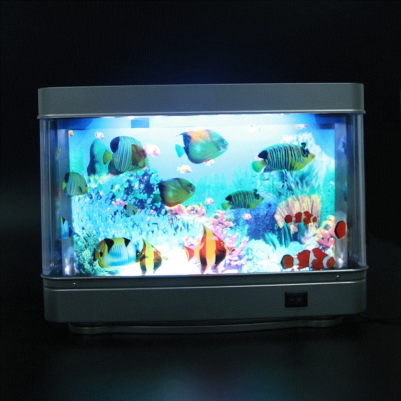 Aquarium Fish Artificial - Dynamic Virtual Ocean LED Fish Tank