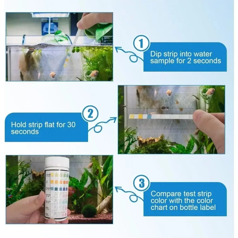Aquarium Test Strip  Freshwate - Aquarium Fish Quality 评论和价格