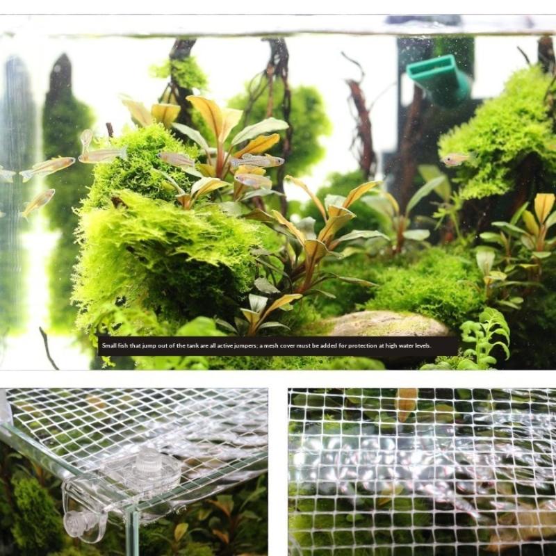 1Pcs Anti Jump Security Net fo - Aquarium Fish Jump Guard 评论和价格