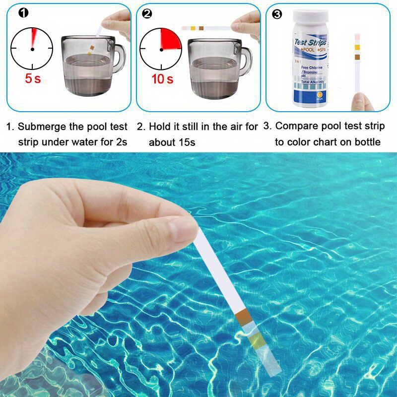Chlorine PH Test Strips SPA Sw - Aquarium Fish Bowl 评论和价格