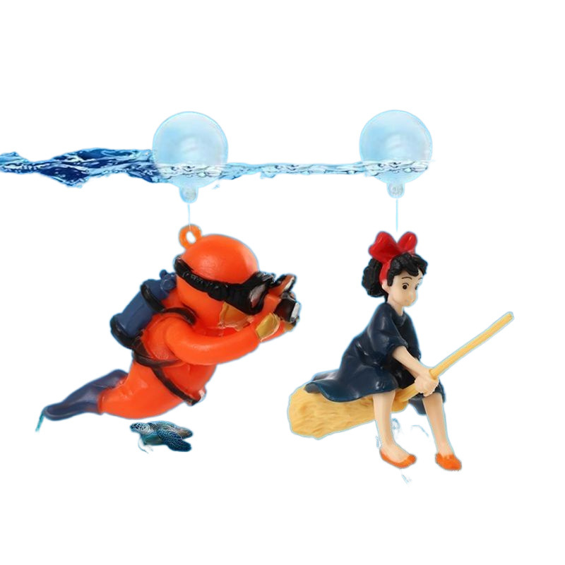 Fish Tank Diver Ornaments Land - Aquarium Fish Popular 评论和价格