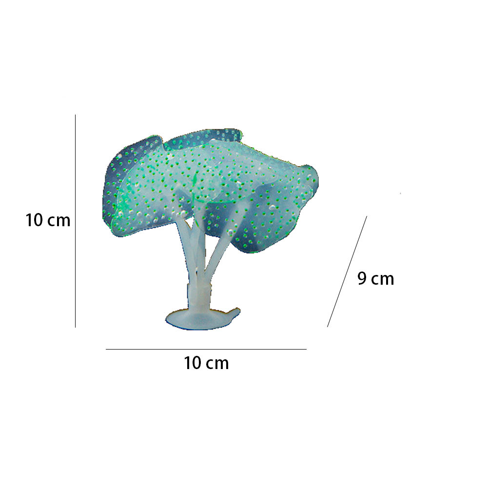 1Pcs Luminous Anemone Artifici - Aquarium Fish Artificial 评论和价格