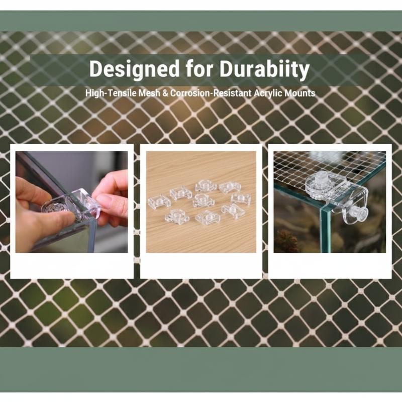 1Pcs Fish Tank Net Anti Jumpin - Aquarium Fish Jump Guard 评论和价格