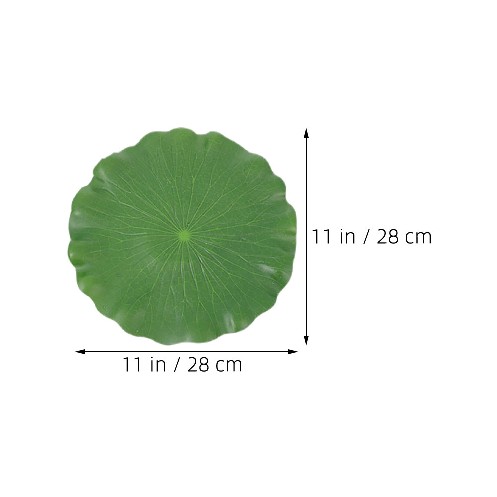 Artificial Lily Pads 15Pcs Rea - Aquarium Fish Artificial 评论和价格