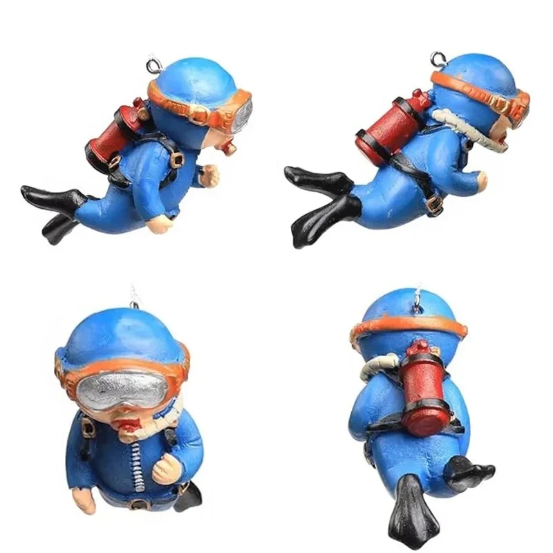 1/2pcs Fish Tank Diver Ornamen - Aquarium Fish Popular 评论和价格