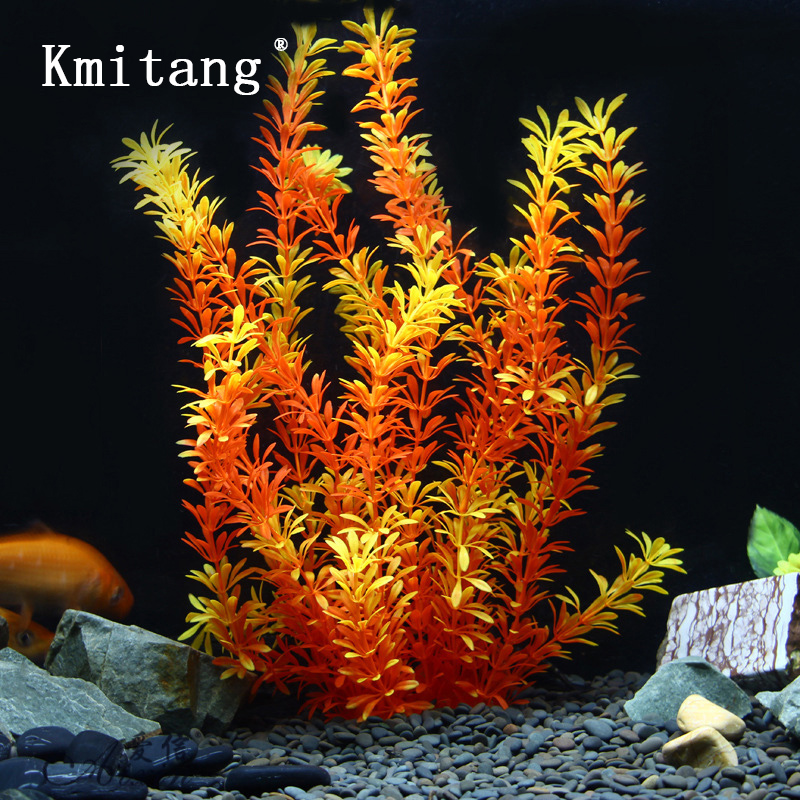 100cm Tropical Plants Large Ar - Aquarium Fish Artificial 评论和价格