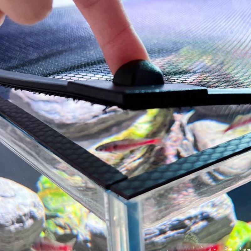 Magnetic Fish Tank Anti Jump M - Aquarium Fish Jump Guard 评论和价格