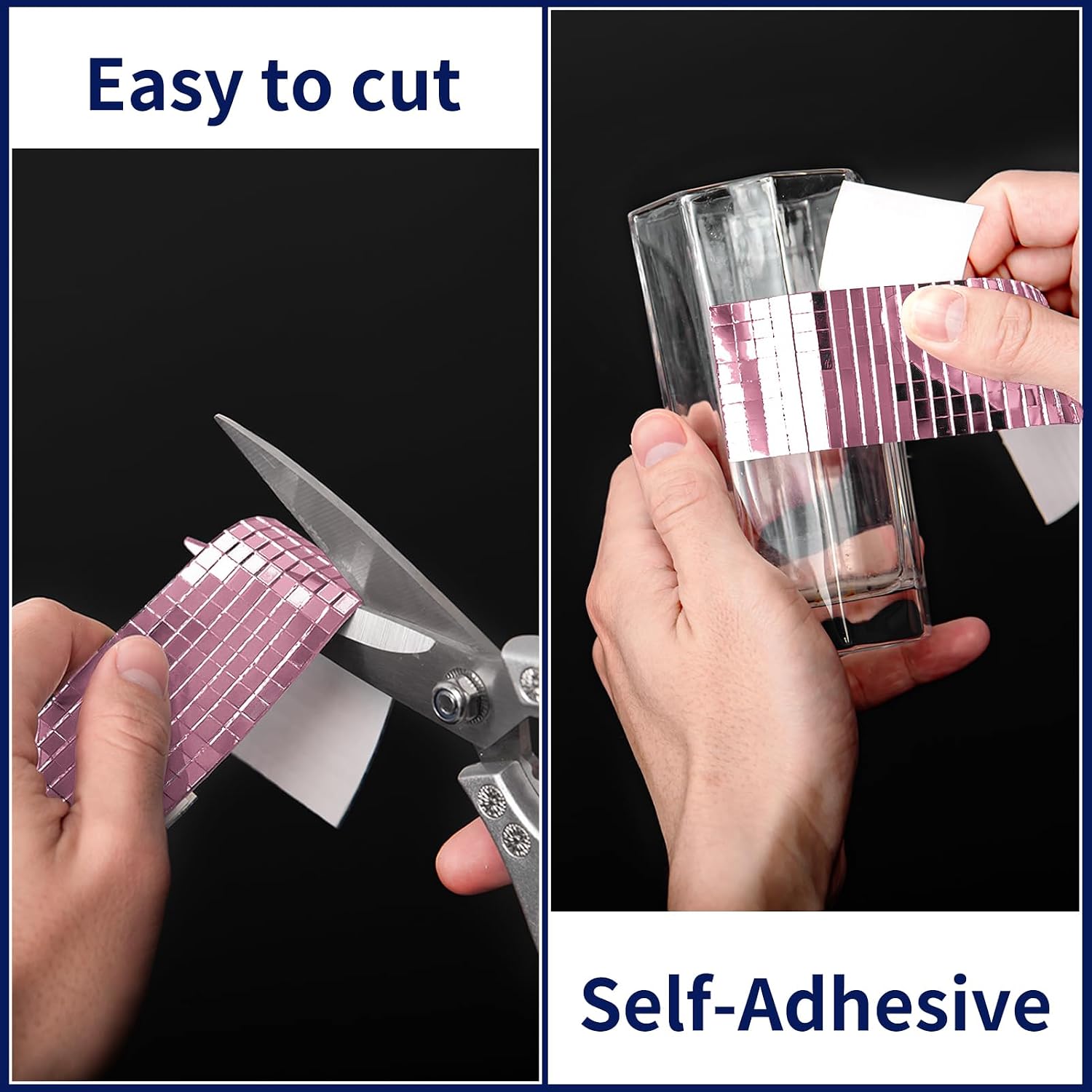3/510m Creative DIY Glass Mirr - Background Film 3D 评论和价格