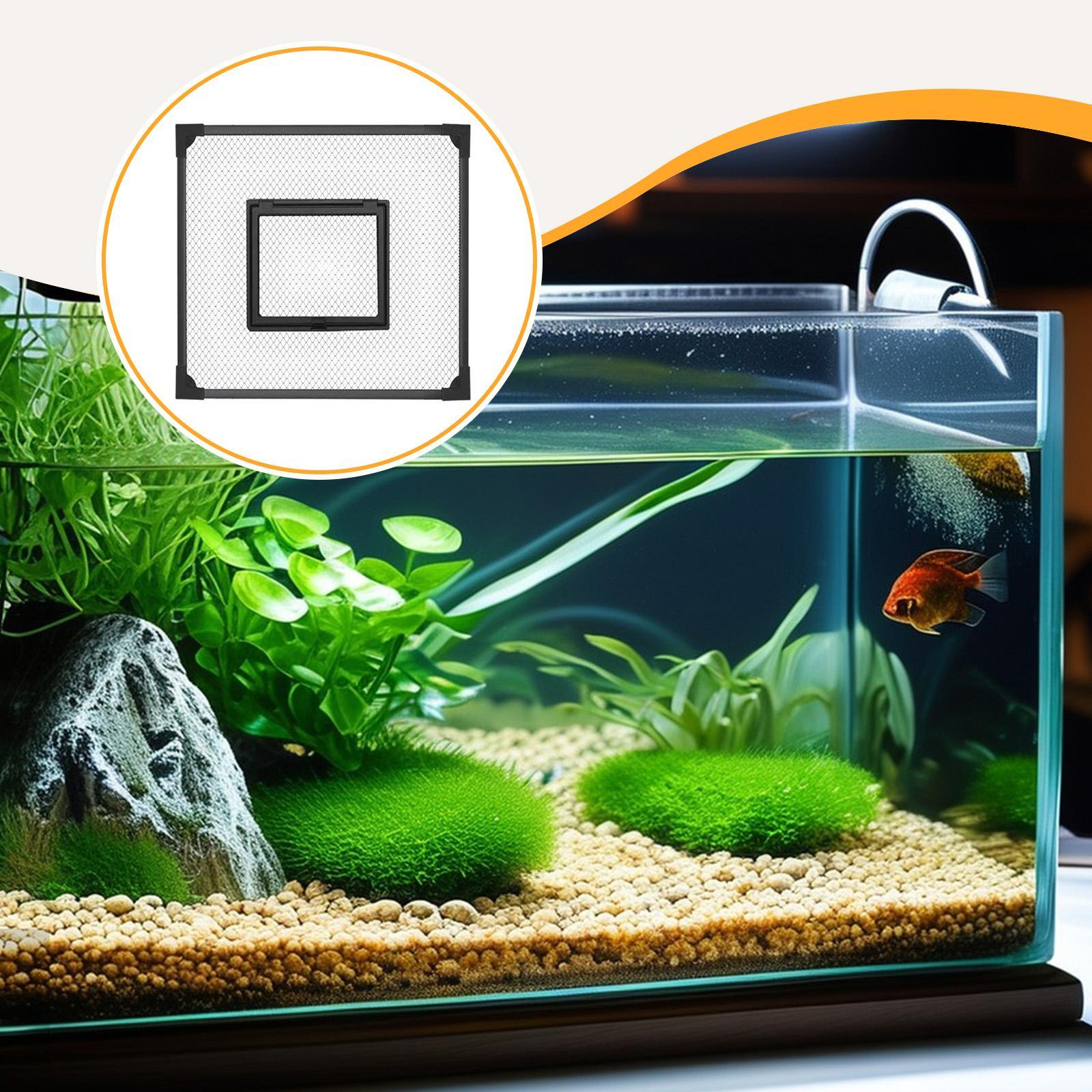 Fish Tank Mesh Screen Net Dura - Aquarium Fish Jump Guard 评论和价格