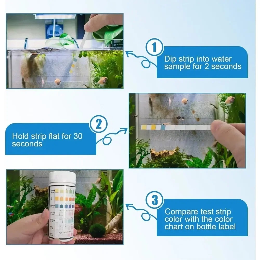 Aquarium Test Strip  PH Qualit - Aquarium Fish Quality 评论和价格