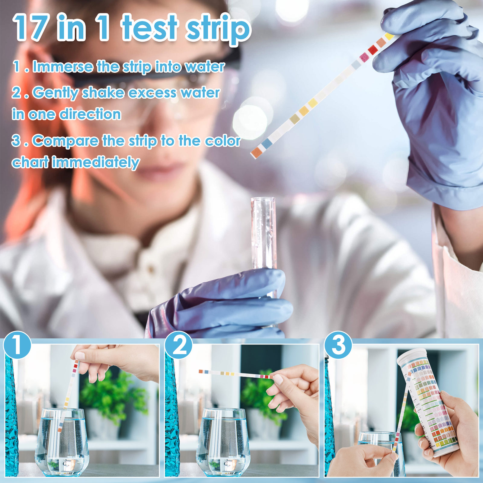 5-17 in 1 Aquarium Test Strips - Aquarium Fish Quality 评论和价格