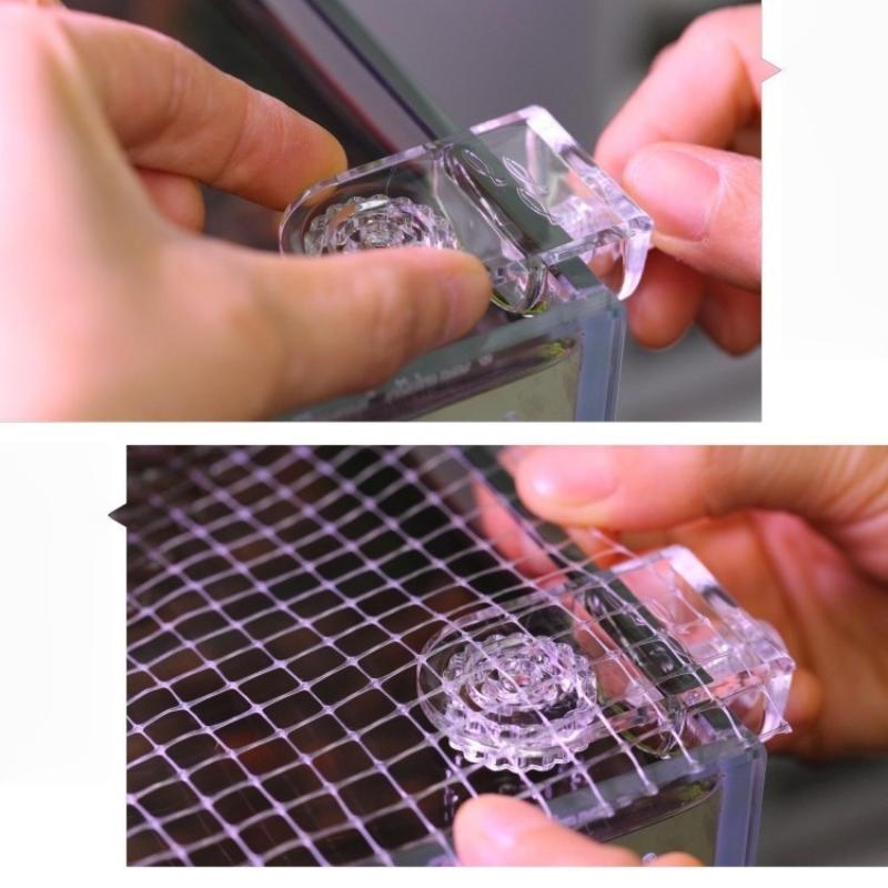 [L] 1Pcs Fish Tank Net Anti Ju - Aquarium Fish Jump Guard 评论和价格