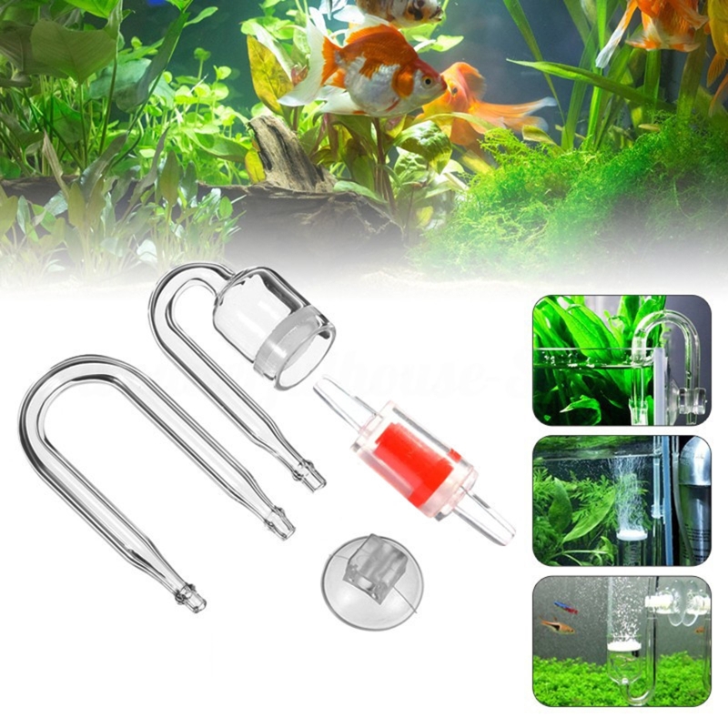 4pcs Set DIY CO2 Diffuser For  - Aquarium Fish Quarantine 评论和价格