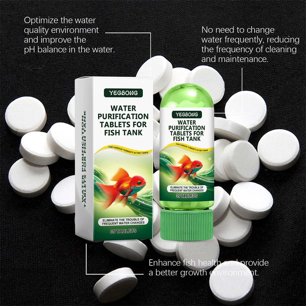 35 Tablets Water Purification  - Aquarium Fish Quality 评论和价格