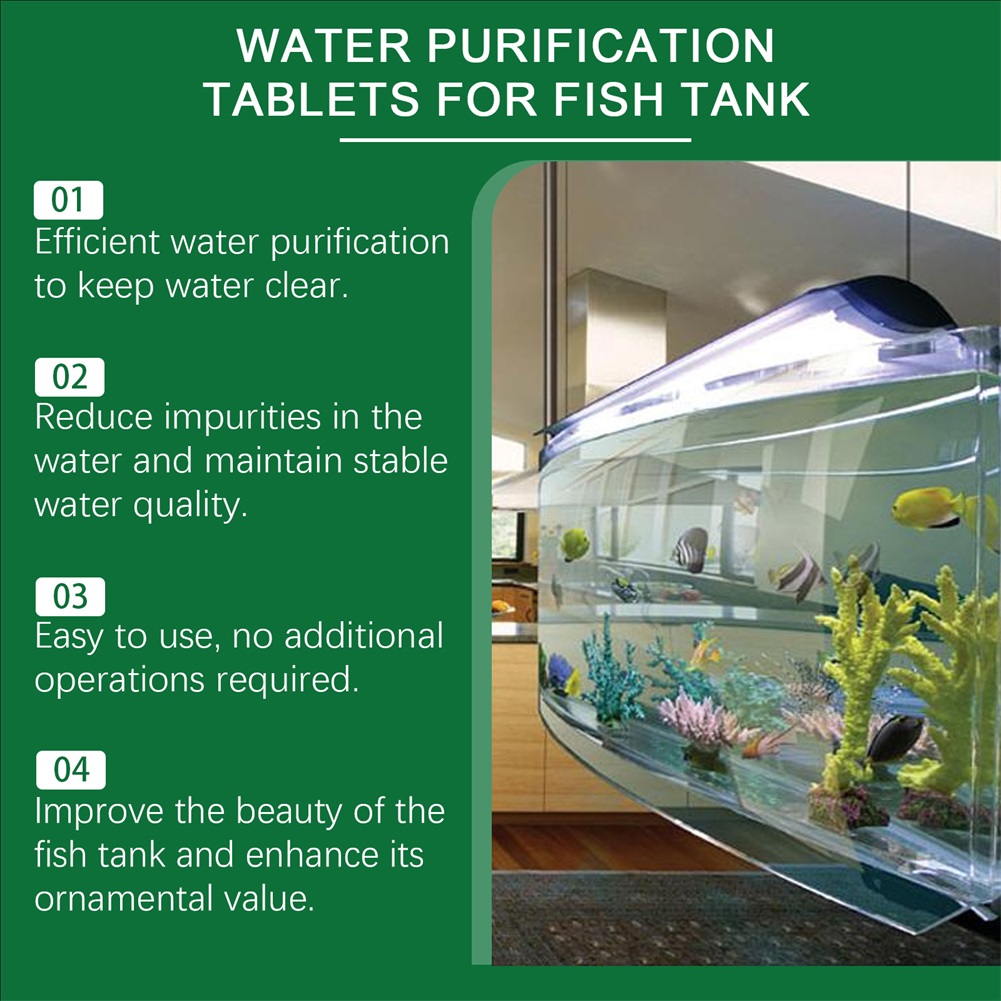 35 Tablets Water Purification  - Aquarium Fish Quality 评论和价格